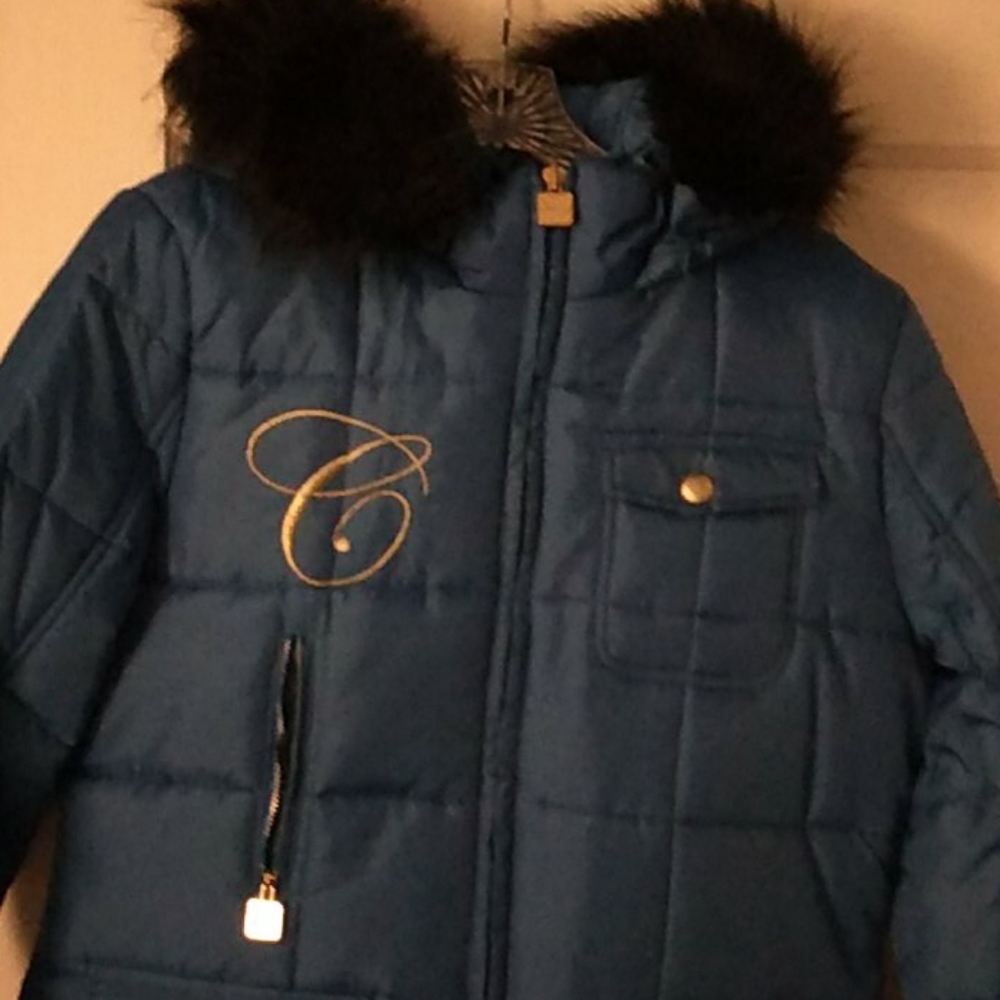 New Coogi Fur Hooded Jacket - Picture 9 of 16